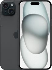 Смартфон Apple iPhone 15 Plus, 128 ГБ, Dual eSIM, черный